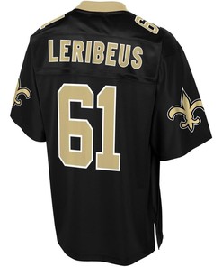 Josh Leribeus New Orleans Saints Nfl Pro Line Youth Team Color Player Jersey - Black - Robokeg
