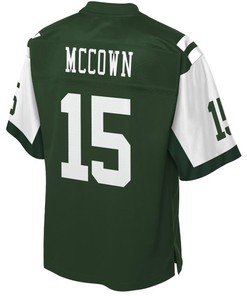 Josh Mccown New York Jets Nfl Pro Line Team Color Player Jersey - Green - Robokeg