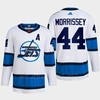 Josh Morrissey 44 Reverse Retro 2.0 2022 Winnipeg Jets White Jersey Primegreen - Robokeg