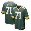 Josh Myers Green Bay Packers Game Jersey - Green Nfl - Robokeg