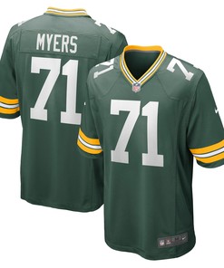 Josh Myers Green Bay Packers Game Jersey - Green Nfl - Robokeg