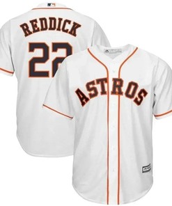 Josh Reddick Houston Astros Home Cool Base Player Jersey - White - Robokeg