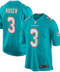Josh Rosen Miami Dolphins Nike Game Jersey - Aqua - Robokeg