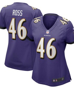Josh Ross Baltimore Ravens Womens Player Game Jersey - Purple Nfl - Robokeg