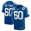 Josh Seltzner Indianapolis Colts Game Player Jersey - Royal Nfl - Robokeg