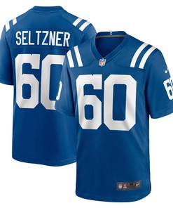 Josh Seltzner Indianapolis Colts Game Player Jersey - Royal Nfl - Robokeg