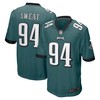 Josh Sweat Philadelphia Eagles Game Jersey - Midnight Green Nfl - Robokeg
