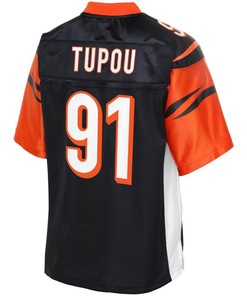 Josh Tupou Cincinnati Bengals Nfl Pro Line Player Jersey - Black - Robokeg