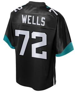 Josh Wells Jacksonville Jaguars Nfl Pro Line Team Player Jersey - Black - Robokeg