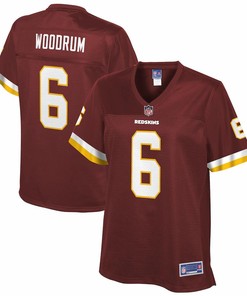 Josh Woodrum Washington Redskins Nfl Pro Line Womens Team Player Jersey - Burgundy - Robokeg