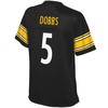 Joshua Dobbs Pittsburgh Steelers Nfl Pro Line Womens Team Color Player Jersey - Black - Robokeg