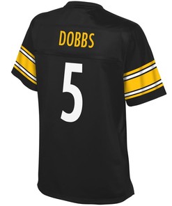 Joshua Dobbs Pittsburgh Steelers Nfl Pro Line Womens Team Color Player Jersey - Black - Robokeg