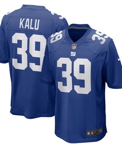 Joshua Kalu New York Giants Game Player Jersey - Royal Nfl - Robokeg