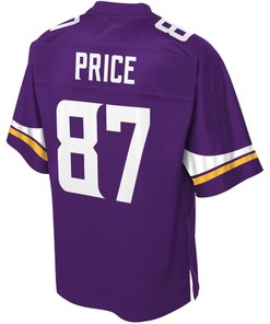 Josiah Price Minnesota Vikings Nfl Pro Line Player Jersey - Purple - Robokeg