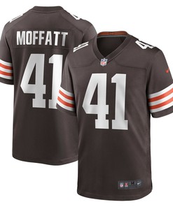 Jovante Moffatt Cleveland Browns Game Player Jersey - Brown Nfl - Robokeg