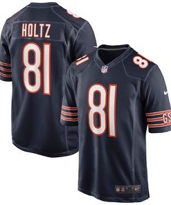 J.p. Holtz Chicago Bears Game Jersey - Navy Nfl - Robokeg