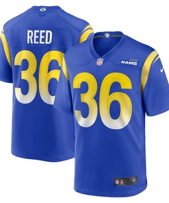 J.r. Reed Los Angeles Rams Game Jersey - Royal Nfl - Robokeg