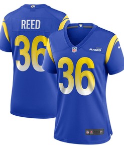 J.r. Reed Los Angeles Rams Womens Game Jersey - Royal Nfl - Robokeg