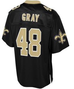 Jt Gray New Orleans Saints Nfl Pro Line Player Jersey - Black - Robokeg