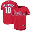 Jt Realmuto Philadelphia Phillies Alternate Replica Player Jersey Red Mlb Ver 1 - Robokeg