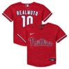 J.t. Realmuto Philadelphia Phillies Preschool Alternate Replica Player Jersey - Red Mlb - Robokeg