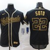Juan Soto #22 Washington Nationals 2020 Mlb Black Jersey - Robokeg