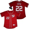 Juan Soto #22 Washington Nationals 2020 Mlb Red Jersey - Robokeg
