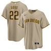 Juan Soto San Diego Padres Alternate Replica Player Jersey - Tan/brown Mlb - Robokeg