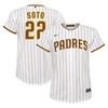Juan Soto San Diego Padres Home Replica Player Jersey - White Mlb - Robokeg