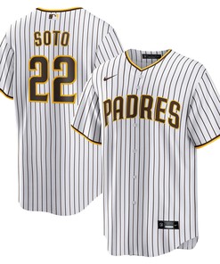 Juan Soto San Diego Padres Home Replica Player Jersey White Mlb - Robokeg