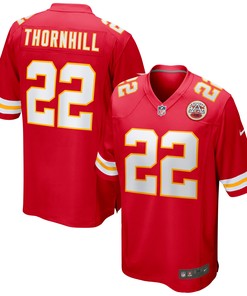 Juan Thornhill Kansas City Chiefs Game Jersey - Red Nfl - Robokeg