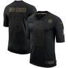 Juju Smith-schuster Pittsburgh Steelers 2020 Salute To Service Limited Jersey - Black - Robokeg