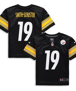 Juju Smith-schuster Pittsburgh Steelers Nike Preschool Player Game Jersey - Black - Robokeg