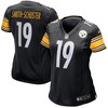 Juju Smith-schuster Pittsburgh Steelers Nike Womens Game Jersey - Black - Robokeg