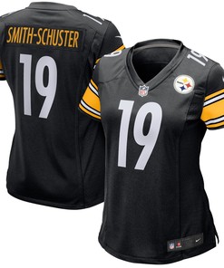 Juju Smith-schuster Pittsburgh Steelers Nike Womens Game Jersey - Black - Robokeg