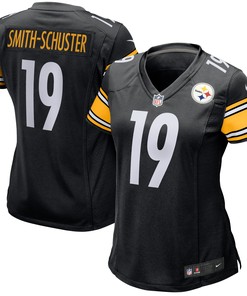 Juju Smith-schuster Pittsburgh Steelers Womens Game Player Jersey - Black Nfl - Robokeg