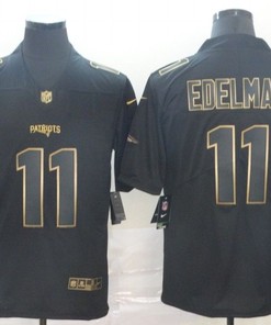 Julian Brandedelman #11 New England Patriots Nfl Explosion Legendary Gold Black Jersey - Robokeg