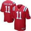Julian Edelman New England Patriots Alternate Game Jersey - Red Nfl - Robokeg
