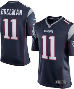 Julian Edelman New England Patriots Nike Game Jersey - Navy Blue - Robokeg
