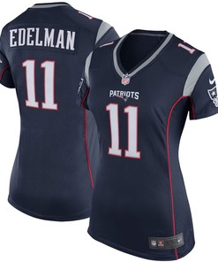 Julian Edelman New England Patriots Nike Womens Game Jersey - Navy Blue - Robokeg