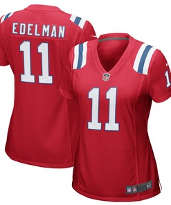 Julian Edelman New England Patriots Womens Alternate Game Jersey Red Nfl - Robokeg