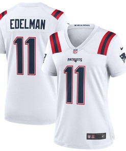Julian Edelman New England Patriots Womens Team Game Jersey White Nfl - Robokeg