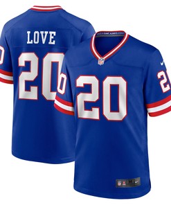 Julian Love New York Giants Classic Player Game Jersey - Royal Nfl - Robokeg