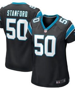 Julian Stanford Carolina Panthers Womens Game Player Jersey - Black Nfl - Robokeg