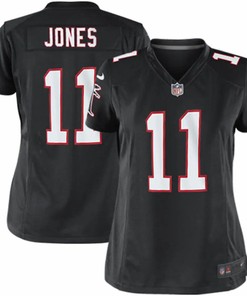 Julio Jones Atlanta Falcons Nike Womens Alternate Game Jersey - Black - Robokeg