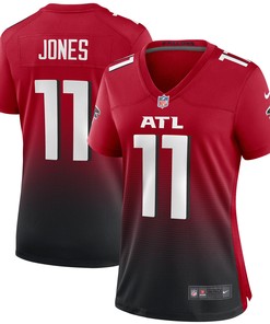 Julio Jones Atlanta Falcons Womens 2nd Alternate Game Jersey - Red Nfl - Robokeg