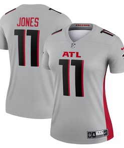 Julio Jones Atlanta Falcons Womens Inverted Legend Jersey - Silver Nfl - Robokeg