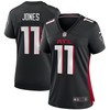 Julio Jones Atlanta Falcons Womens Player Game Jersey Black Nfl - Robokeg