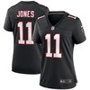 Julio Jones Atlanta Falcons Womens Throwback Game Jersey - Black Nfl - Robokeg