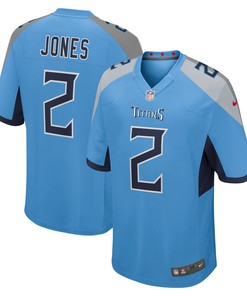 Julio Jones Tennessee Titans Game Jersey Light Blue Nfl - Robokeg